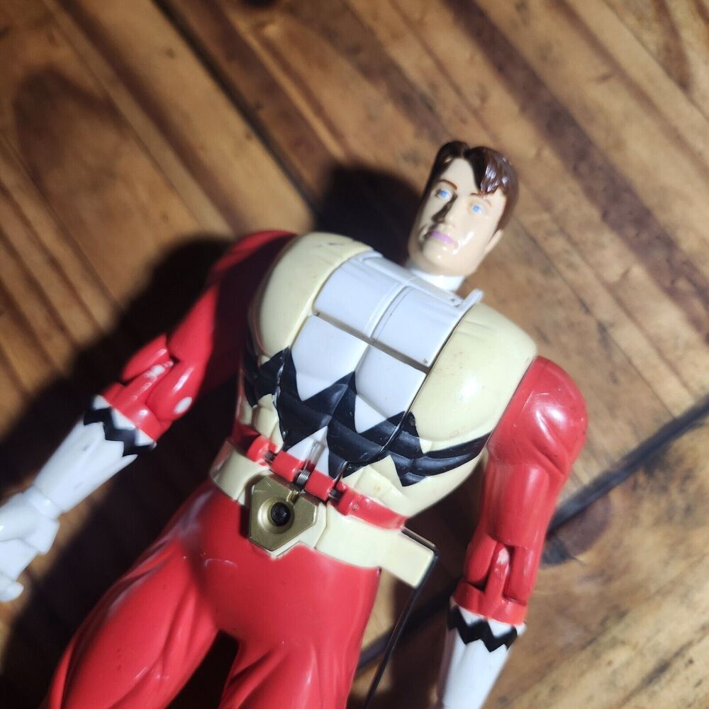 Power Rangers Lost Galaxy 10" Auto Morphin' Red Ranger Remote Control Morpher* - Picture 4 of 6